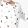Bellabu Bear Baby Baseball Bamboo Convertible Footie - 2 of 4