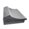 24" x 30" Non-Beveled Peak Polished Nickel Bathroom Wall Mirror - Amanti Art: Rectangle, Wall Mount, Includes Hardware - 2 of 4