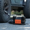 VEVOR 10.6 CFM Heavy Duty Air Compressor, 30s Fast Inflation | Dual-Cylinder Tire Inflator, 12V 150PSI Offroad Air Pump with Adapters, Orange & Black - 2 of 4