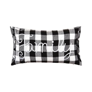 C&F Home 12" x 20" Family Embroidered Throw Pillow - 1 of 4