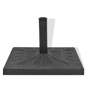vidaXL Umbrella Base Patio Parasol Stand for Poles of 1.5"/1.9" Weighted Base - 26.5 lb - 1 of 4