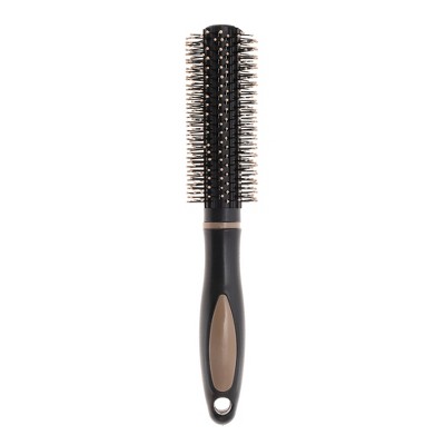 Unique Bargains Durable Round Vent Hair Brush Black 1 Pc