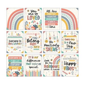 Carson-Dellosa Mini Posters: We Belong Poster Set (106071) - 1 of 2