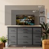 10 Drawer Dressers for Bedroom, Tv Stand Dresser for 55", Chests of Drawers with Power Outlet - 2 of 4