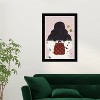 13"x19" Meet You There Fashion and Glam Framed Wall Art Red - Wynwood Studio: Modern Decor, Black Frame - 4 of 4