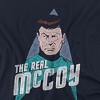 Women's Star Trek The Real Mccoy Loose T-Shirt Navy - 2 of 4