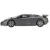Bugatti EB110 Super Sport Grigio Scuro Dark Gray Metallic Limited Edition 1/64 Diecast Model Car by Mini GT - 3 of 4