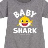 - Baby Shark - Baby Shark Graphic Short Sleeve Fleece Dress - 2 of 4