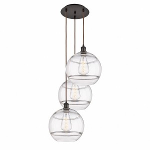 Rochester - 3 Light Cord Hung Multi Pendant In Industrial Style-40.88 Inches Tall and 18.5 Inches Wide - 1 of 1