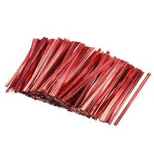 Unique Bargains Decoration Metallic Twist Ties for Bags 800 Pcs - 1 of 4