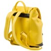 THE DUST COMPANY Leather Backpack Yellow Laurel Canyon Collection - 3 of 4