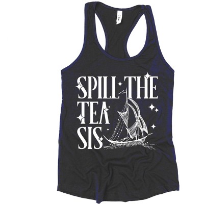 Simply Sage Market Spill The Tea Sis Racerback Tank