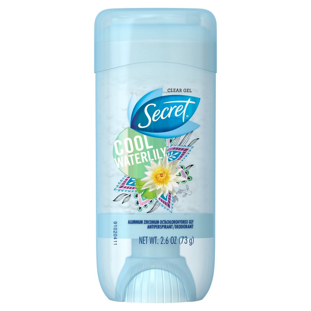 UPC 037000978855 product image for Secret Fresh Antiperspirant and Deodorant Clear Gel Cool WaterLily - 2.6oz | upcitemdb.com