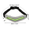 Unique Bargains Single Pocket Running Waist Pack 1 Pc - 2 of 4