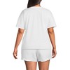 Lands' End Women's Supima Notch Neck T-shirt - 2 of 3