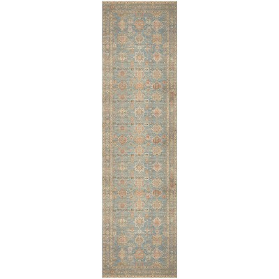Nourison Vintage Washables Traditional Indoor Non-Slip Flatweave Rug
