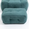 Kumasinova Fluffy Bean Bag Couch with Memory Foam,Lazy Sofa with Ottoman,Bean Bag Chairs for Adults,Lounge Chair Indoor for Living Room - 4 of 4