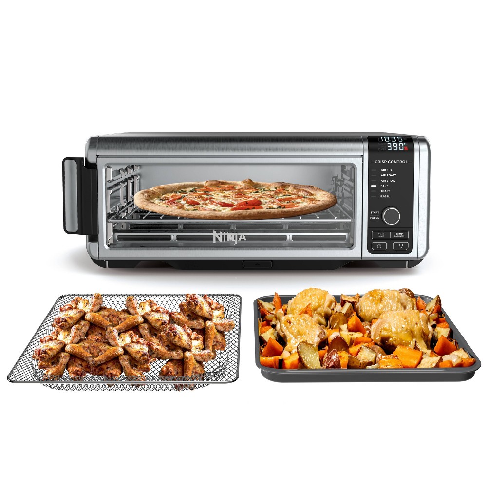 Photos - Fryer Ninja Foodi 6-in-1 Digital Air Fry Oven/Toaster Oven Flip-Away for Storage 