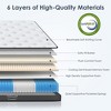 PAGED King Size Mattress Hybrid Mattress with Individually Pocketed Innerspring, Medium Firm for Bedroom - 3 of 4