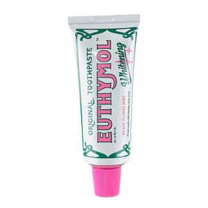 Euthymol ToothPaste Peach Floral Mint - 3.7 oz  - The Iconic Clean, Reinvented with a Juicy, Floral Twist - 1 of 4