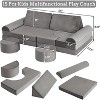 Acekool 15-Piece Modular Kids Play Sofa, Creative Floor Couch for Boys & Girls, Imagination Sofa for Playroom - 3 of 4