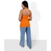 Rebdolls Womens Halter Front Slit Top - 3 of 3