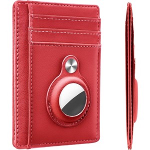 Slim Minimalist Front Pocket Air Tag Wallet, RFID Blocking Card Holder ...