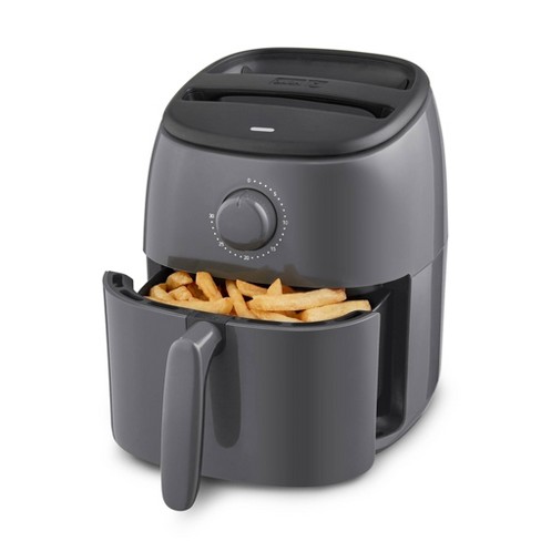 Dash Express Tasti Crisp 2 6qt Air Fryer Gray Target