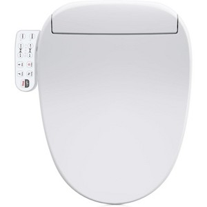 Mirexion Bidet Toilet Seat, Elongated Smart Unlimited Warm Water - 1 of 4