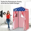 EAGLE PEAK 4x4 Pop Up Canopy, Flex Ultra Compact Portable Privacy Changing Room Photoshoots - 2 of 4