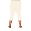 Women's Crinkle Cotton Crop Pants - Plus - On The Plus Side - 2 of 3