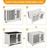 Karl Home Portable Foldable Solid Wood Indoor Cage with Pull Out Tray - 2 of 4