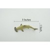 Collectible Wildlife Gifts | Shark, Hammerhead Shark, High Quality, Rubber Fish, Hand Painted, Realistic, Toy Figure, Model, Gift,  3"   IM01 B228 - 3 of 4