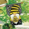 Briarwood Lane Bee Happy Gnome Summer Sculpted Burlap House Flag - 4 of 4