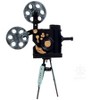 Vintage Metal Movie Projector – 12.5" Handmade Decor with Film Reel Details By Old Modern Handicrafts - 3 of 4