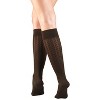Truform Compression Socks, 15-20 mmHg, Women's Dress Socks, Knee High Over Calf Length - 2 of 4