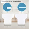 Nispira Foam & Felt Filter Replacement Kit​ Compatible with Shark CV100 CZ250 CZ500 CV100UKT CZ250UKT CZ500UKT Vacuum Cleaner, 6 Packs - 3 of 4