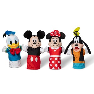 Melissa & Doug Mickey Mouse & Friends Soft & Cuddly Hand Puppets - 1 of 4