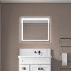 Vynxaria 36x30 Inch LED Bathroom Mirror with Anti-Fog, Dimmable Lighting & Aluminum Frame - 2 of 4
