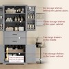 APRILSOUL 72.50"Storage Cabinet with Multi-Functional Storage Space for Kitchen/Bathroom/Dining Room - 4 of 4
