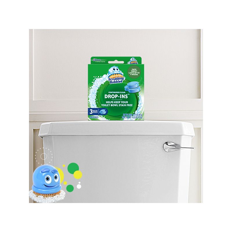Scrubbing Bubbles Continuous Clean Drop-Ins Toilet Bowl Cleaner, 3 of 14