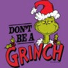 Girl's Dr. Seuss Christmas Don't Be a Grinch T-Shirt - image 2 of 4