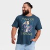 Latino Heritage Month Adult Graphic Walter Mercado Short Sleeve T-Shirt - Navy Blue - 2 of 3