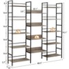 Bookshelf Bookcases for Book Display Modern Minimalist Storage Display Shelf for Bedroom Living Room Home Office - 2 of 4