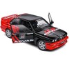 1990 BMW E30 M3 Black and Red with Graphics "ADVAN Drift Team" "Competition" Series 1/18 Diecast Model Car by Solido - image 2 of 4