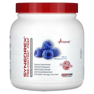 Metabolic Nutrition Synedrex, Pre-Contest Prep, Blue Raspberry, 14.8 oz (420 g) - 1 of 2