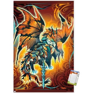 Trends International Ruth Thompson - Dragonblade Thunderblade Unframed Wall Poster Prints - 1 of 4