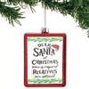 3.75 In Dear Santa Wine Is Required Izzy & Oliver Tree Ornaments - 2 of 3