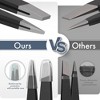 LOVELAY CREATIONS 2-Pack Eyebrow Tweezers - 2 of 4