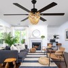 Bella Depot 65" Bohemia Large Cage Ceiling Fan with Light - 3 of 4